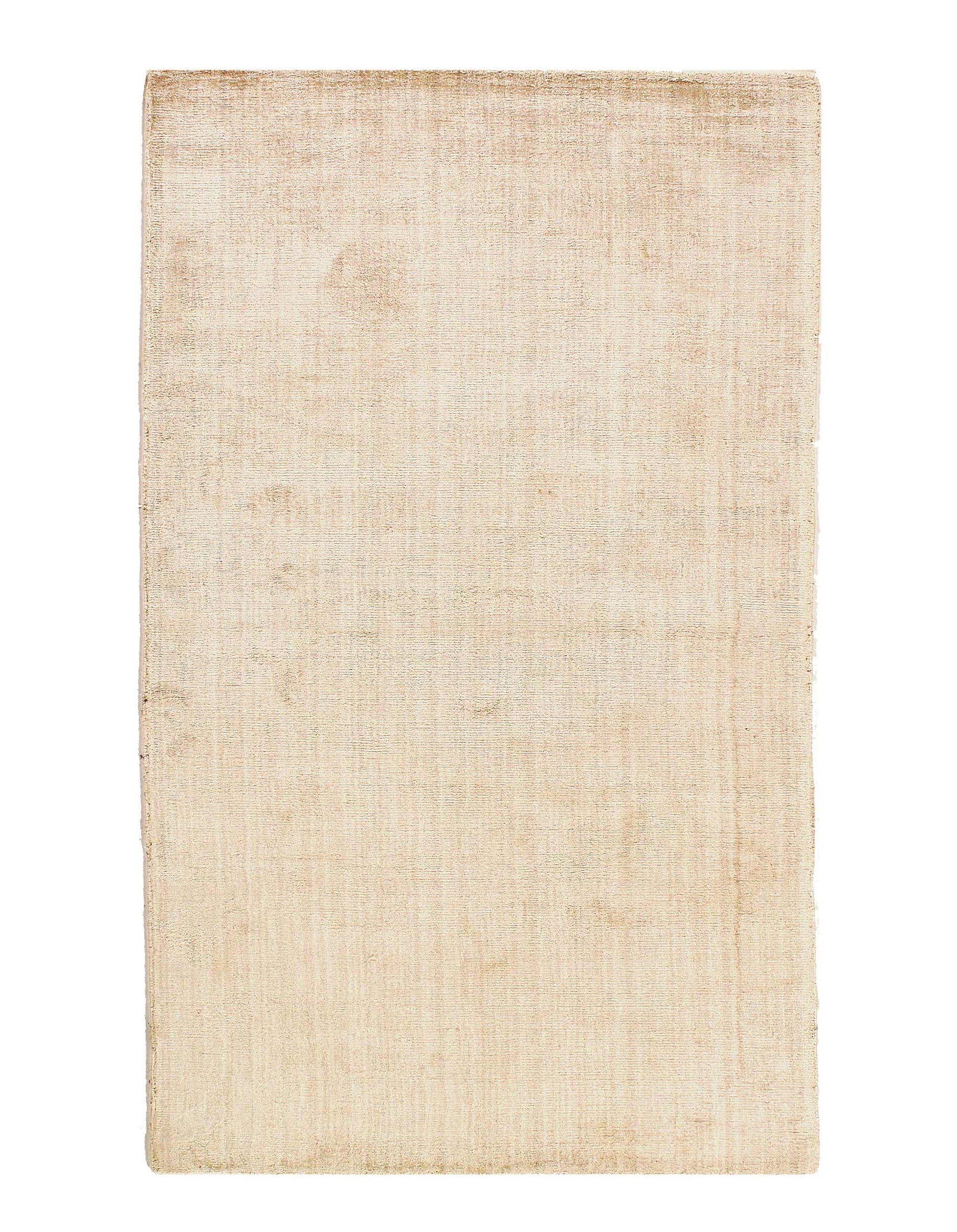 Ivory Hand Loomed Modern rug 3' X 5' (1 of 3)