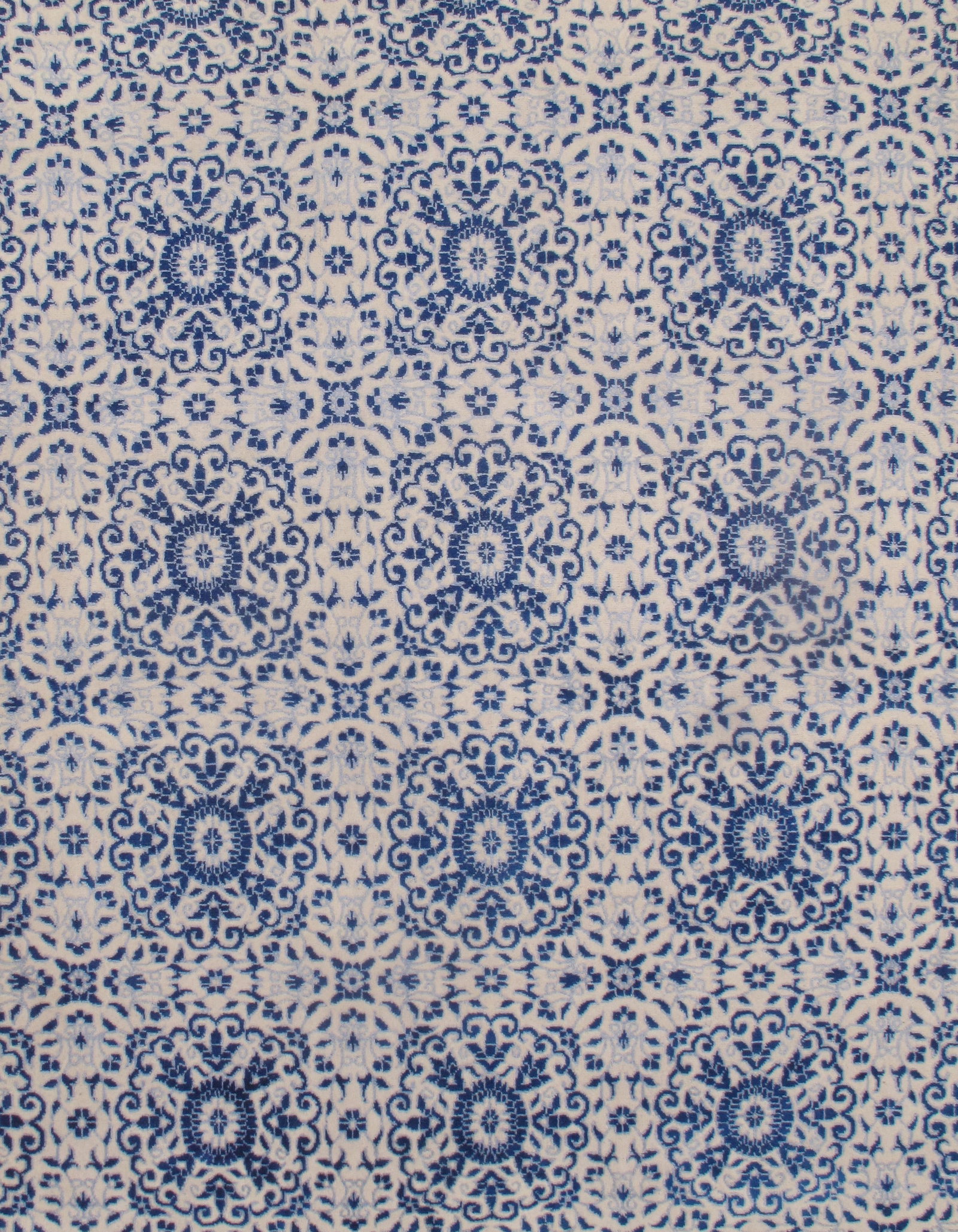 Light Blue Modern V silk rug 7'.9'' x 9'.11'' (1 of 4)