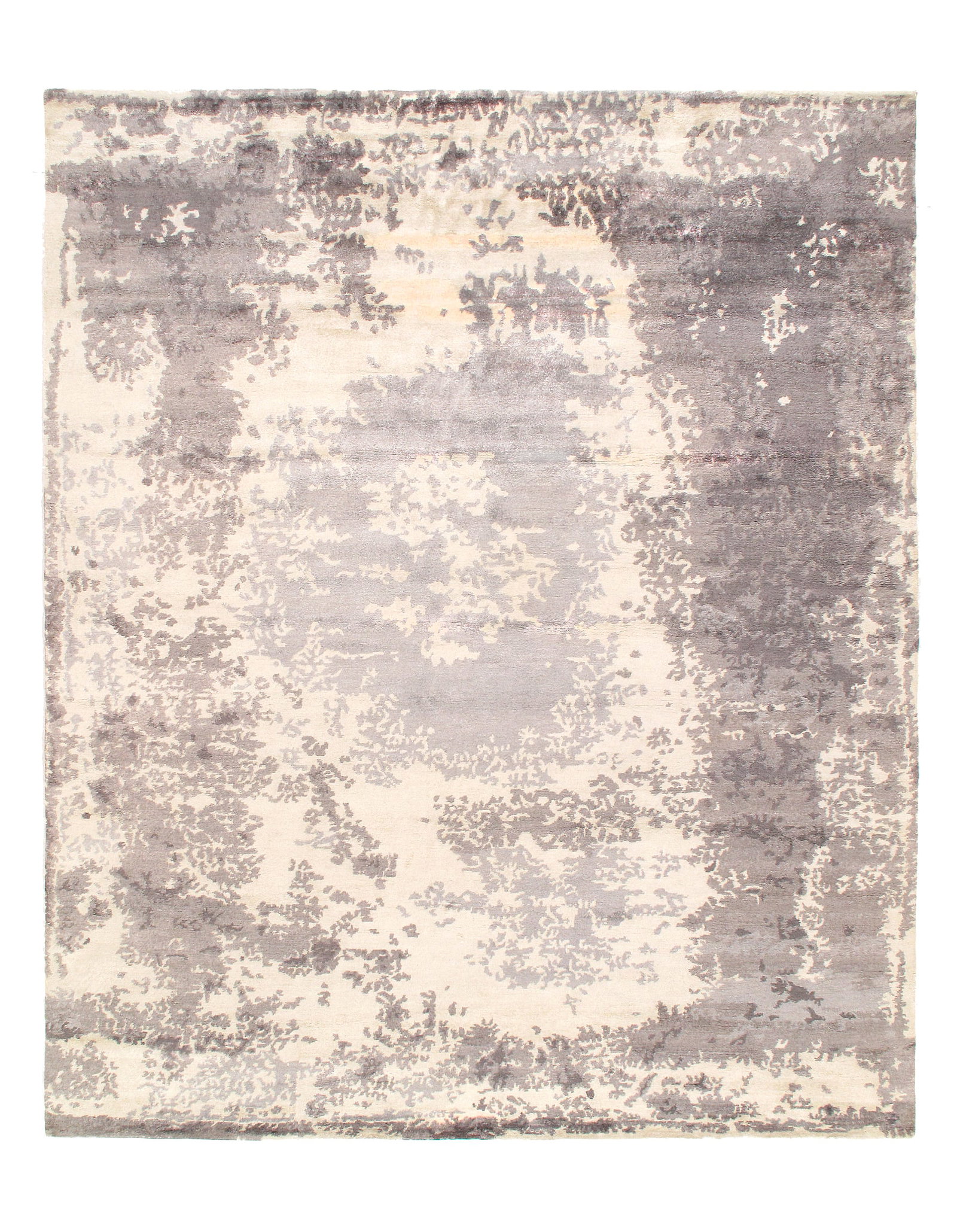 Gray Modern Hand Knotted Rug 8' X 10' (1 of 3)