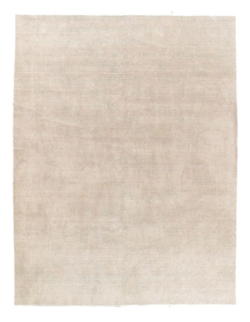 Beige color Hand knotted Modern Rug 9' X 12': Beige color Hand knotted Modern Rug 9' X 12' - NEW, Modern, Hand-Knotted, Lamb's Wool, 300 -D15122- 862.This item is part of our fine auction collection which includes many fine home accessories inclu