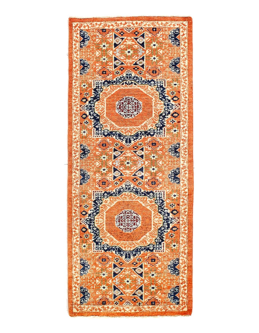 Super Mamluk lamb's Wool Runner 2'4"X 5'8" (1 of 3)