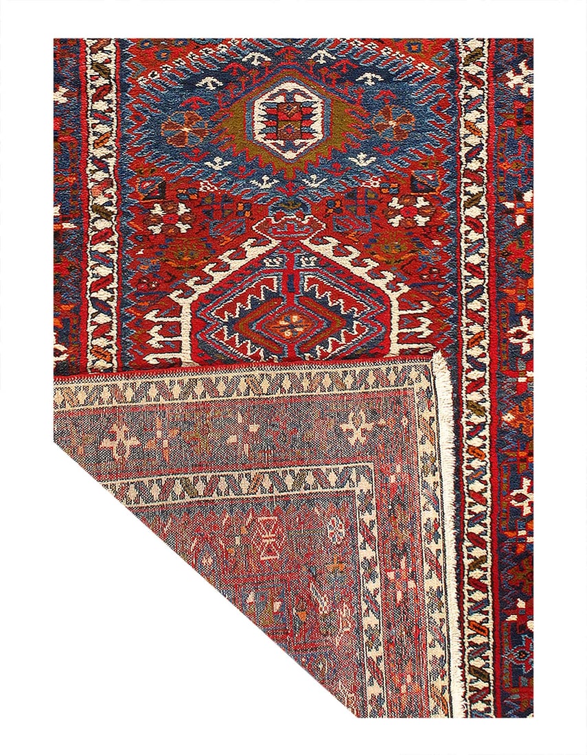 Antique Persian Karajeh Runner 4' X 17' - 3