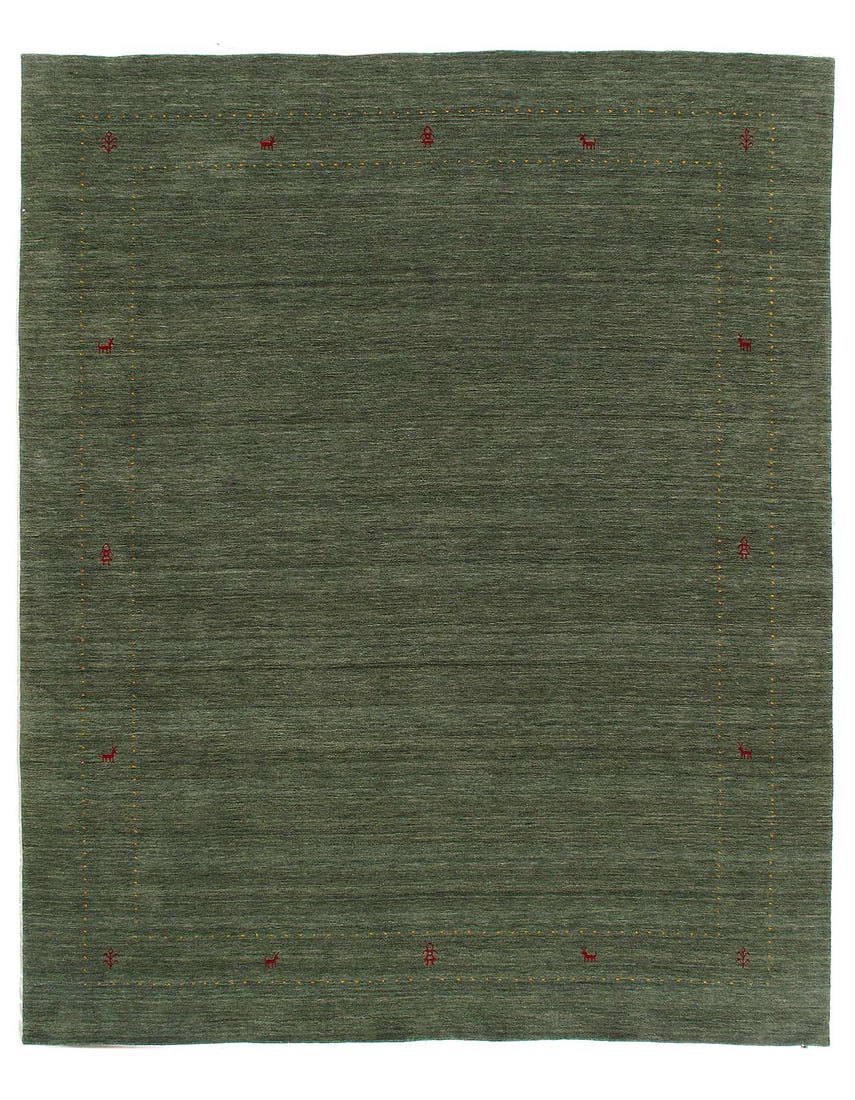 Beige Color Fine Hand knotted Gabbeh Rug 8'X 10' (1 of 4)