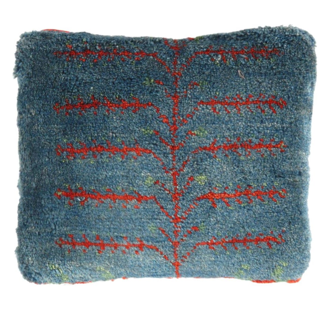 Fine Hand knotted Persian Gabbeh pillow 14'' X 16": Fine Hand knotted Persian Gabbeh pillow 14'' X 16" - New, Gabbeh, Handmade , Lamb's Wool, 300 -PG 210- 862.This item is part of our fine auction collection which includes many fine home accessories in