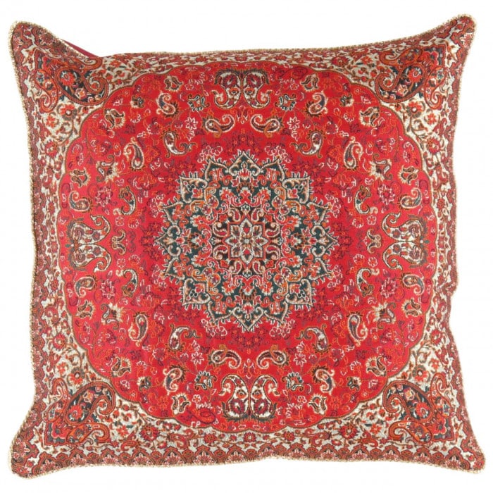 Red Diamond Persian Silk Termeh 20'' (1 of 3)
