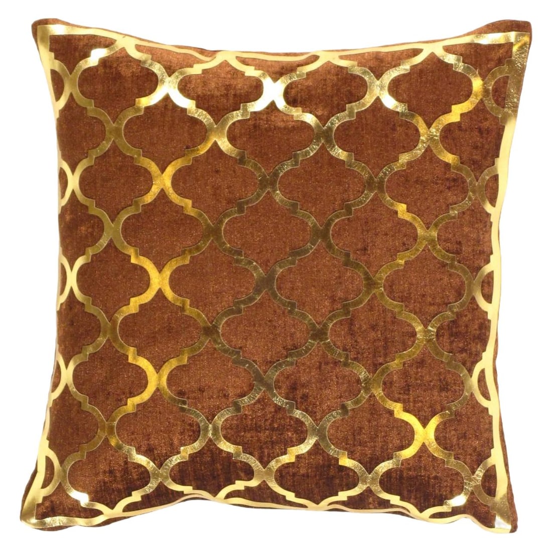 Pasargad velvet Throw Pillow 16'' X 16'': Pasargad velvet Throw Pillow 16'' X 16'' - New, Moroccan, Hand-made, Velvet Silk, 300 -PM 10- 862.This item is part of our fine auction collection which includes many fine home accessories including a