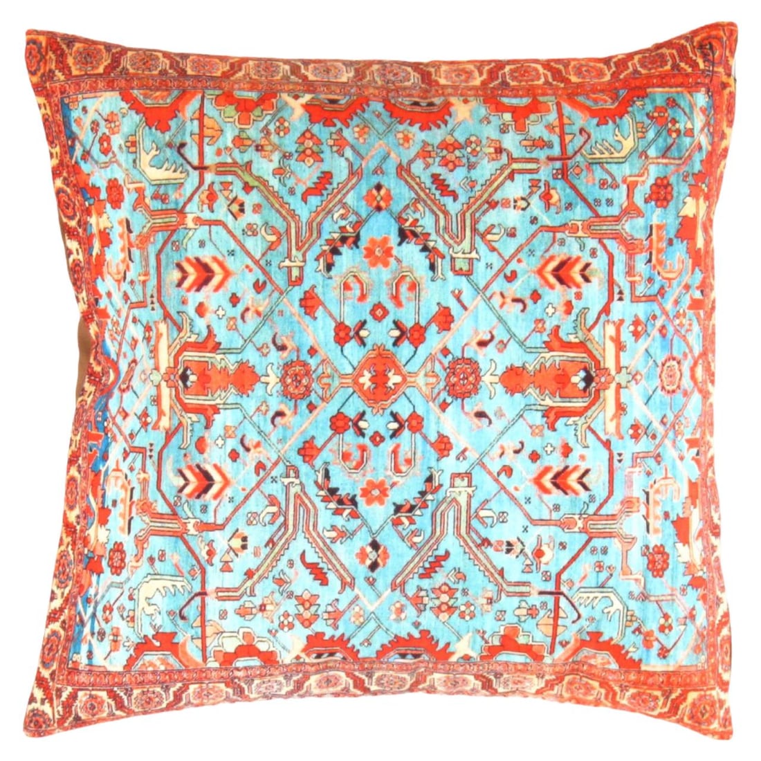 Pasargad velvet Throw Pillow 16'' X 16'' (1 of 5)