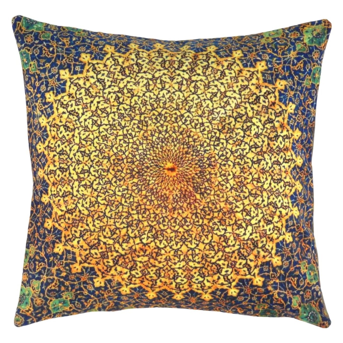 Pasargad velvet Throw Pillow 16'' X 16": Pasargad velvet Throw Pillow 16'' X 16" - New, Tabriz, Hand-made, Velvet Silk, 300 -TIR 287- 862.This item is part of our fine auction collection which includes many fine home accessories including an