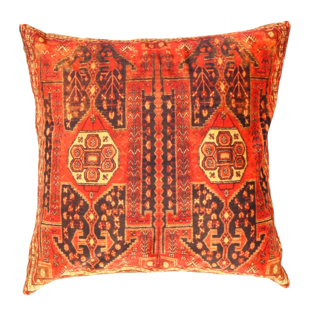 Traditional Velvet Pillow 16' X 16': Traditional Velvet Pillow 16' X 16' - New, Traditional, N/A, Velvet Silk, 300 -IR 95- 862.This item is part of our fine auction collection which includes many fine home accessories including antique r