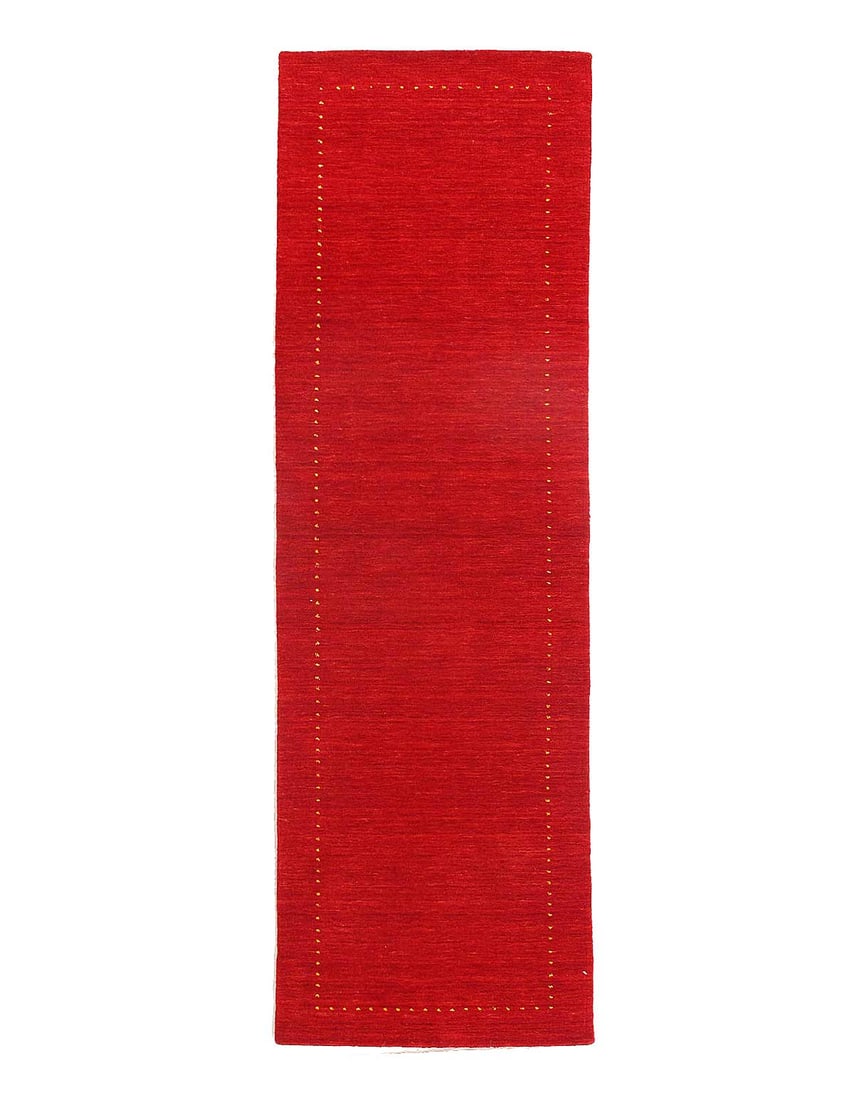 Fine Hand Knotted Persian Gabbeh Design Runner 2'6"X 8'2" (1 of 3)