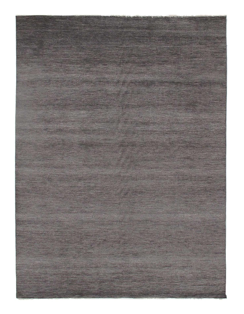 Gray Savannah Grass wool & silk 9' x 12': Gray Savannah Grass wool & silk 9' x 12' - New, Savannah, Hand-Knotted, Wool & Silk, 300 -D09496- 862.This item is part of our fine auction collection which includes many fine home accessories