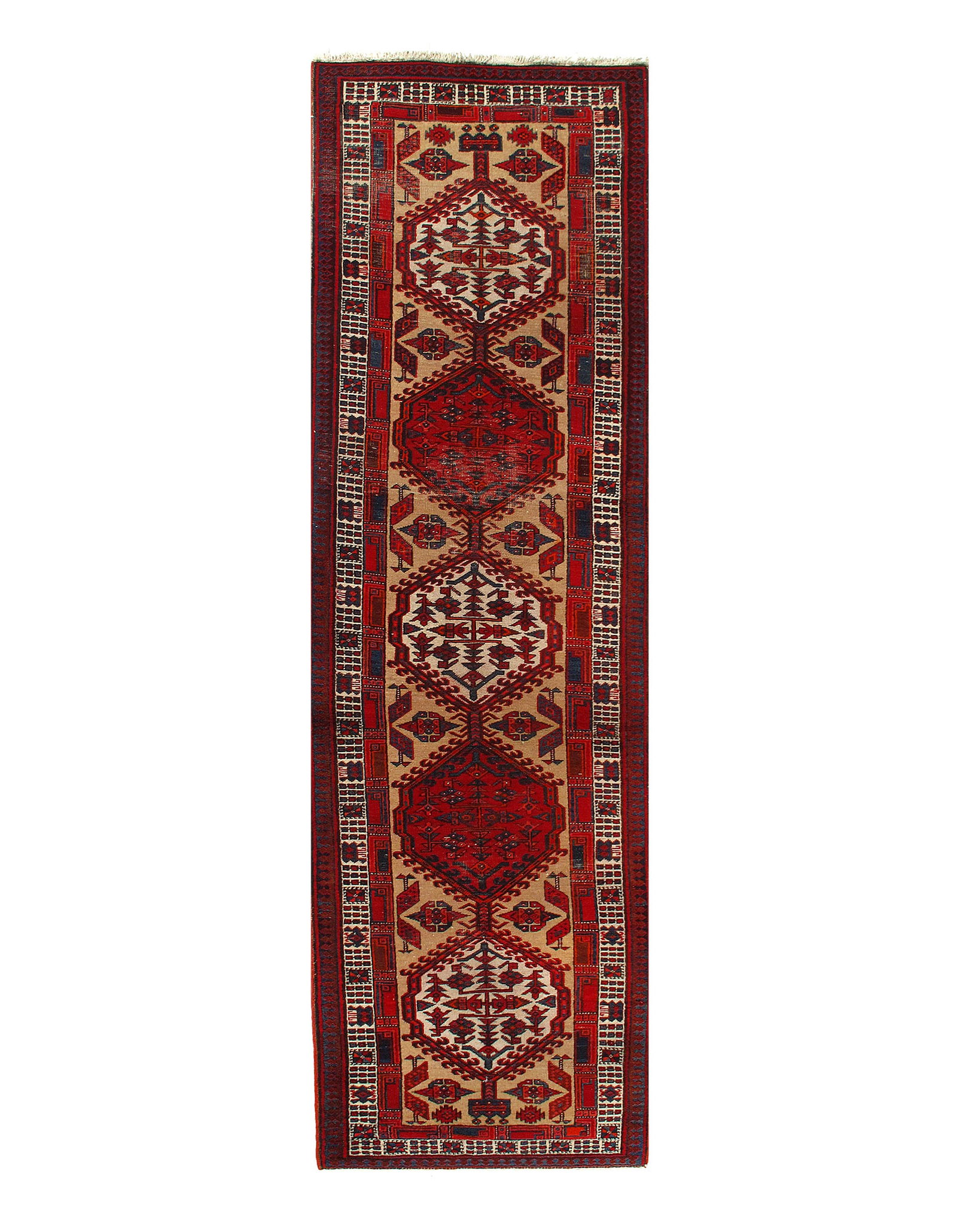 Gold Antique Runner Serab 3'2" X 11'3" (1 of 3)