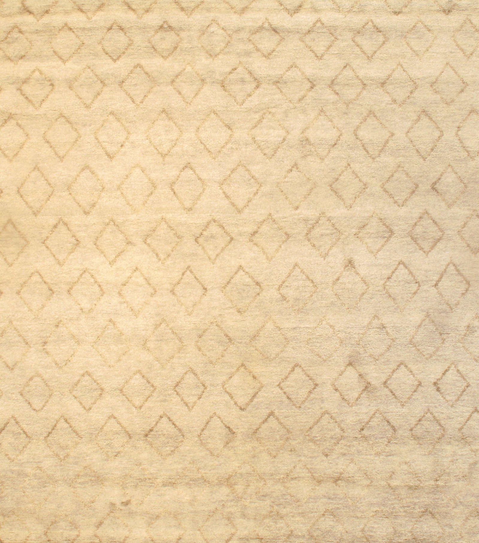 Beige Moroccon 8' X 10': Beige Moroccon 8' X 10' - New, Moroccan, Hand-Knotted, Lamb's Wool, 300 -D06669- 862.This item is part of our fine auction collection which includes many fine home accessories including antique rugs,