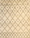 Beige Moroccon 8' X 10': Beige Moroccon 8' X 10' - New, Moroccan, Hand-Knotted, Lamb's Wool, 300 -D06660- 862.This item is part of our fine auction collection which includes many fine home accessories including antique rugs,