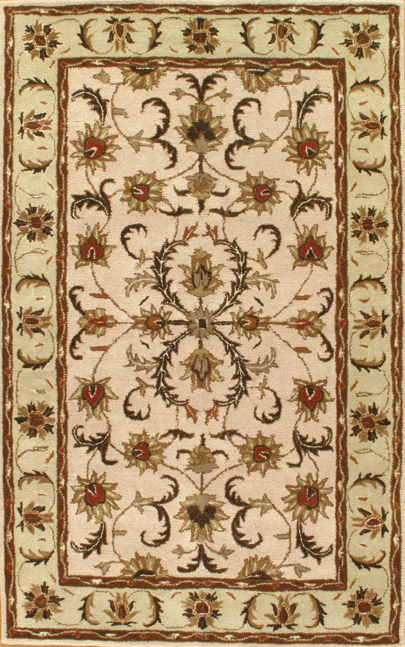 Bige Hand-Tufted 5' X 8': Bige Hand-Tufted 5' X 8' - New, Modern & Contemporary, Hand-Tufted, Wool, 300 -D03984- 862.This item is part of our fine auction collection which includes many fine home accessories including antique