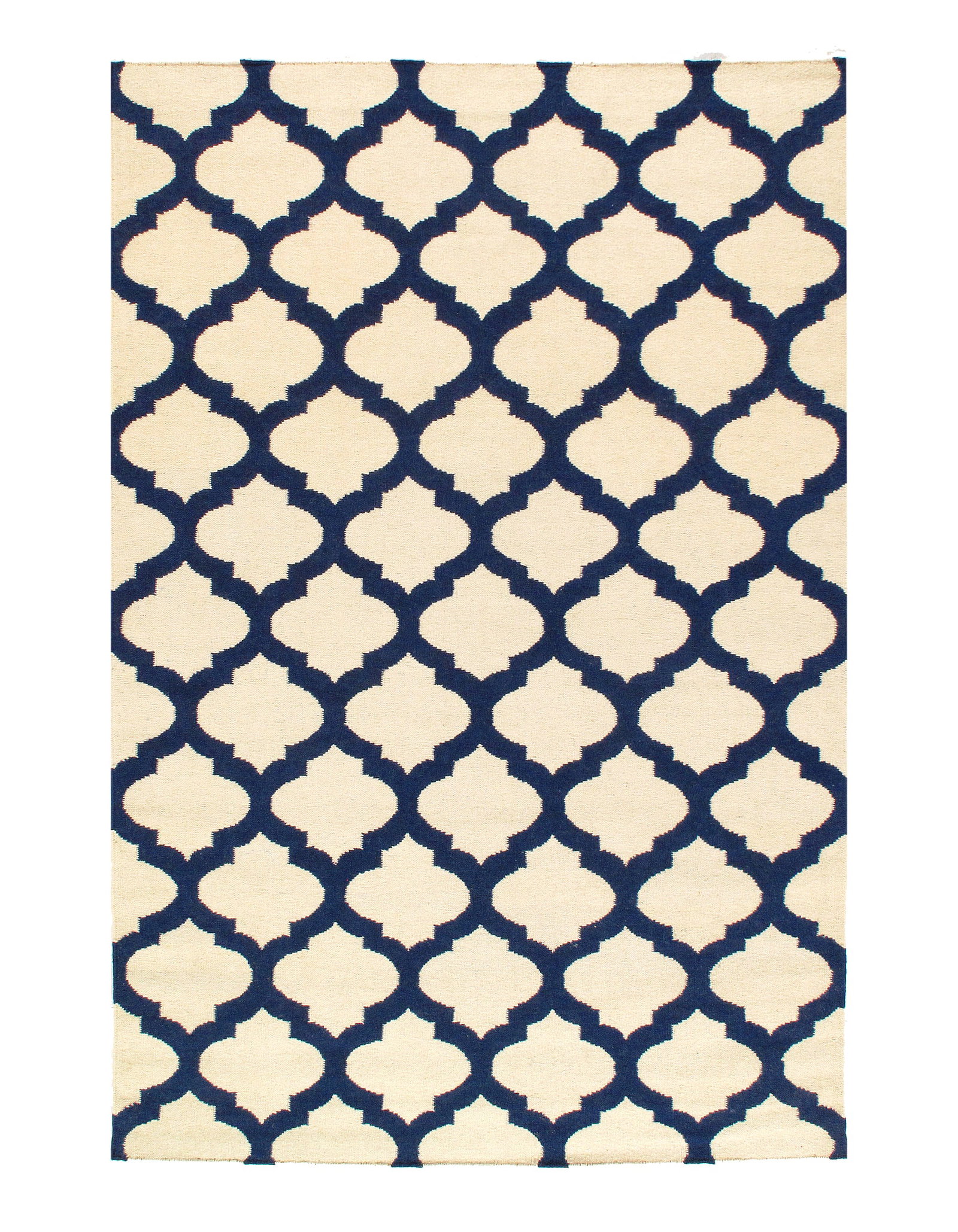 Blue Modern Hand Knotted Rug 5' X 8': Blue Modern Hand Knotted Rug 5' X 8' - New, Modern, Flatweave, Lamb's Wool, 300 -D11010- 862.This item is part of our fine auction collection which includes many fine home accessories including antiqu