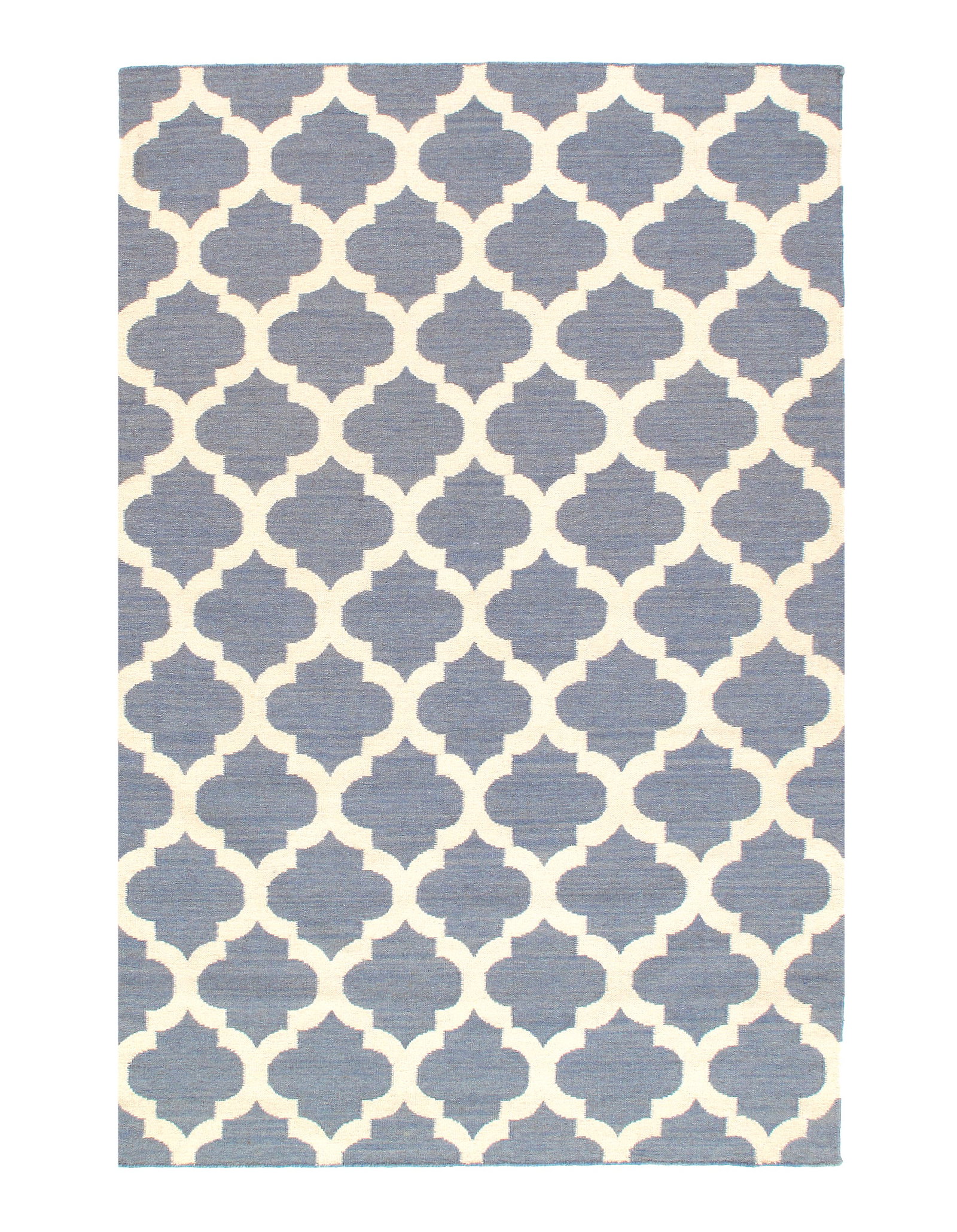 Light Blue Modern Hand Knotted Rug 5' X 8': Light Blue Modern Hand Knotted Rug 5' X 8' - New, Modern, Flatweave, Lamb's Wool, 300 -D11014- 862.This item is part of our fine auction collection which includes many fine home accessories including 
