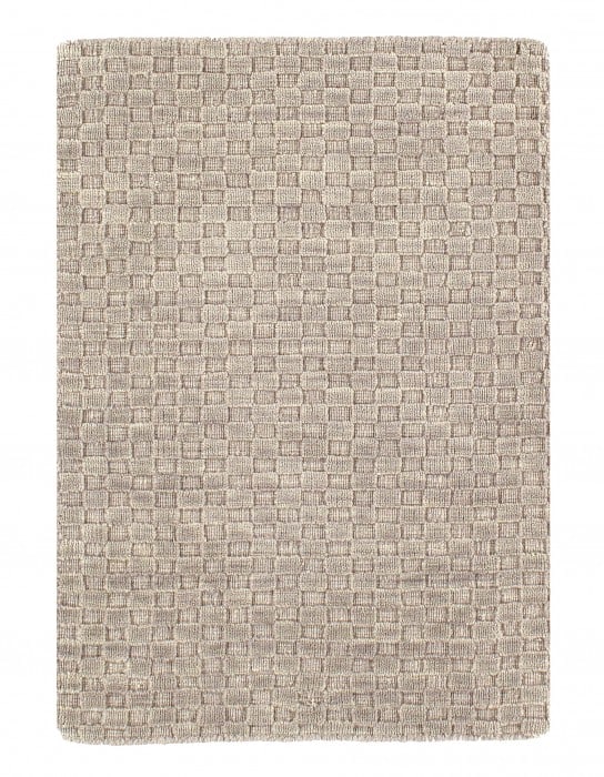 Gray Color Fine Hand Knotted Modern Rug 6' X 9': Gray Color Fine Hand Knotted Modern Rug 6' X 9' - New, Modern, Hand-Knotted, Lamb's Wool, 300 -D09353- 862.This item is part of our fine auction collection which includes many fine home accessories in