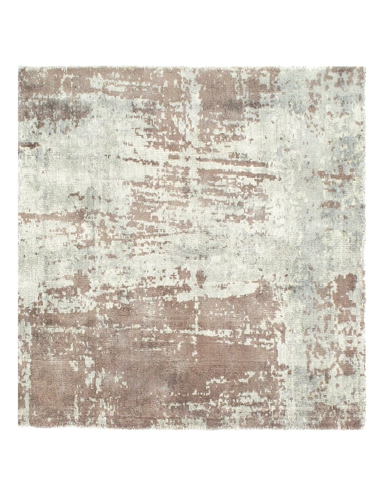Fine Hand knotted V.Silk Modern rug 2' X 2': Fine Hand knotted V.Silk Modern rug 2' X 2' - New, Modern, Hand-Knotted, V. Silk, 300 -D10922- 862.This item is part of our fine auction collection which includes many fine home accessories including 