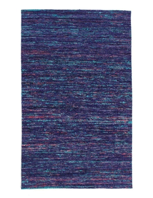 Contemporary Flat Weave Sari Silk 8' X 10': Contemporary Flat Weave Sari Silk 8' X 10' - New, Modern, Hand-Tufted, sari Silk, 300 -D10722- 862.This item is part of our fine auction collection which includes many fine home accessories including 