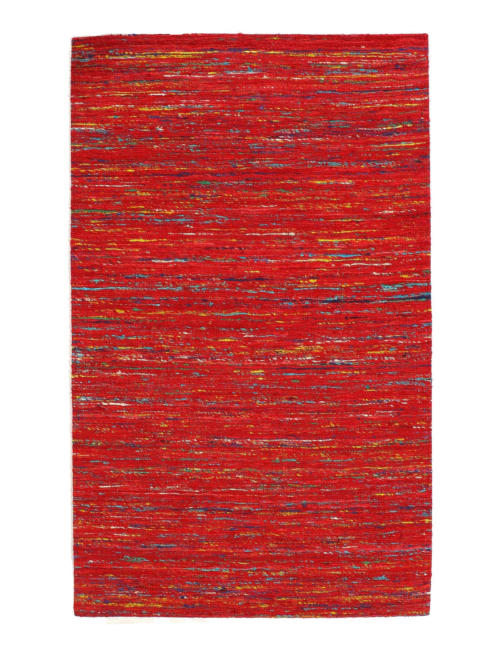 Contemporary Flat Weave Sari Silk 4' X 6': Contemporary Flat Weave Sari Silk 4' X 6' - New, Modern, Hand-Tufted, sari Silk, 300 -D10645- 862.This item is part of our fine auction collection which includes many fine home accessories including a