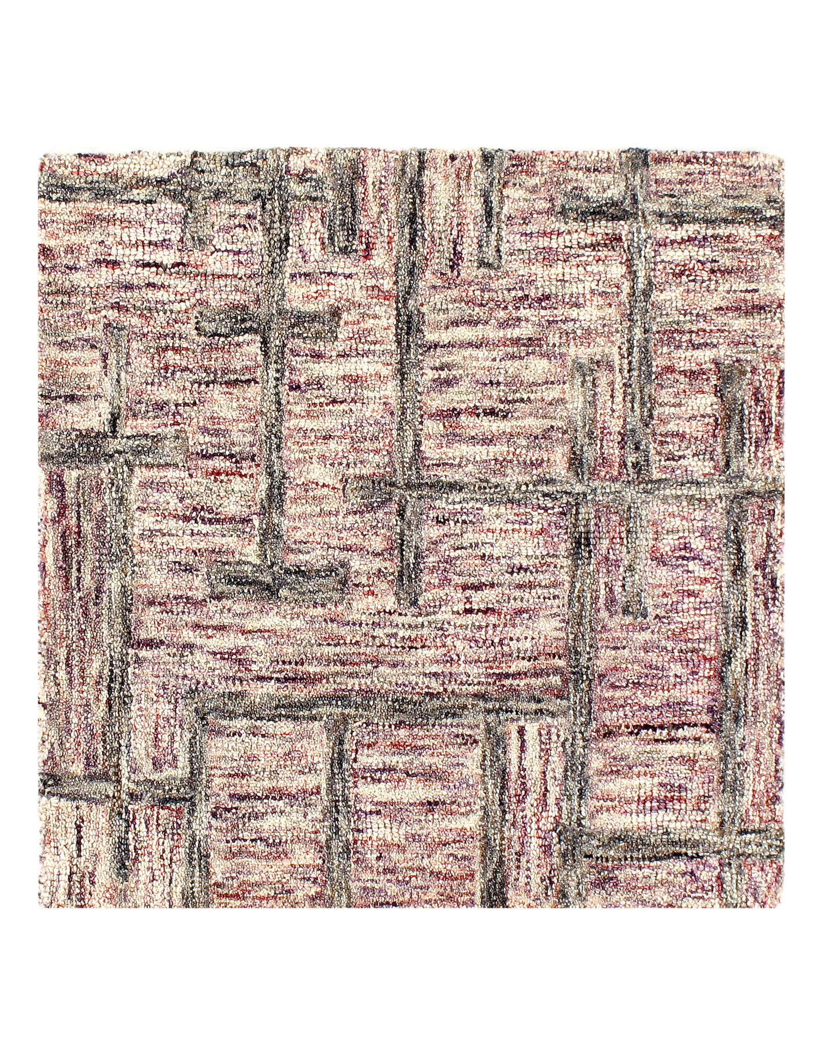 Fine Hand made sample Modern rug 2' X 2': Fine Hand made sample Modern rug 2' X 2' - NEW, Modern, Hand-Tufted, Lamb's Wool, 300 -D10927- 862.This item is part of our fine auction collection which includes many fine home accessories including