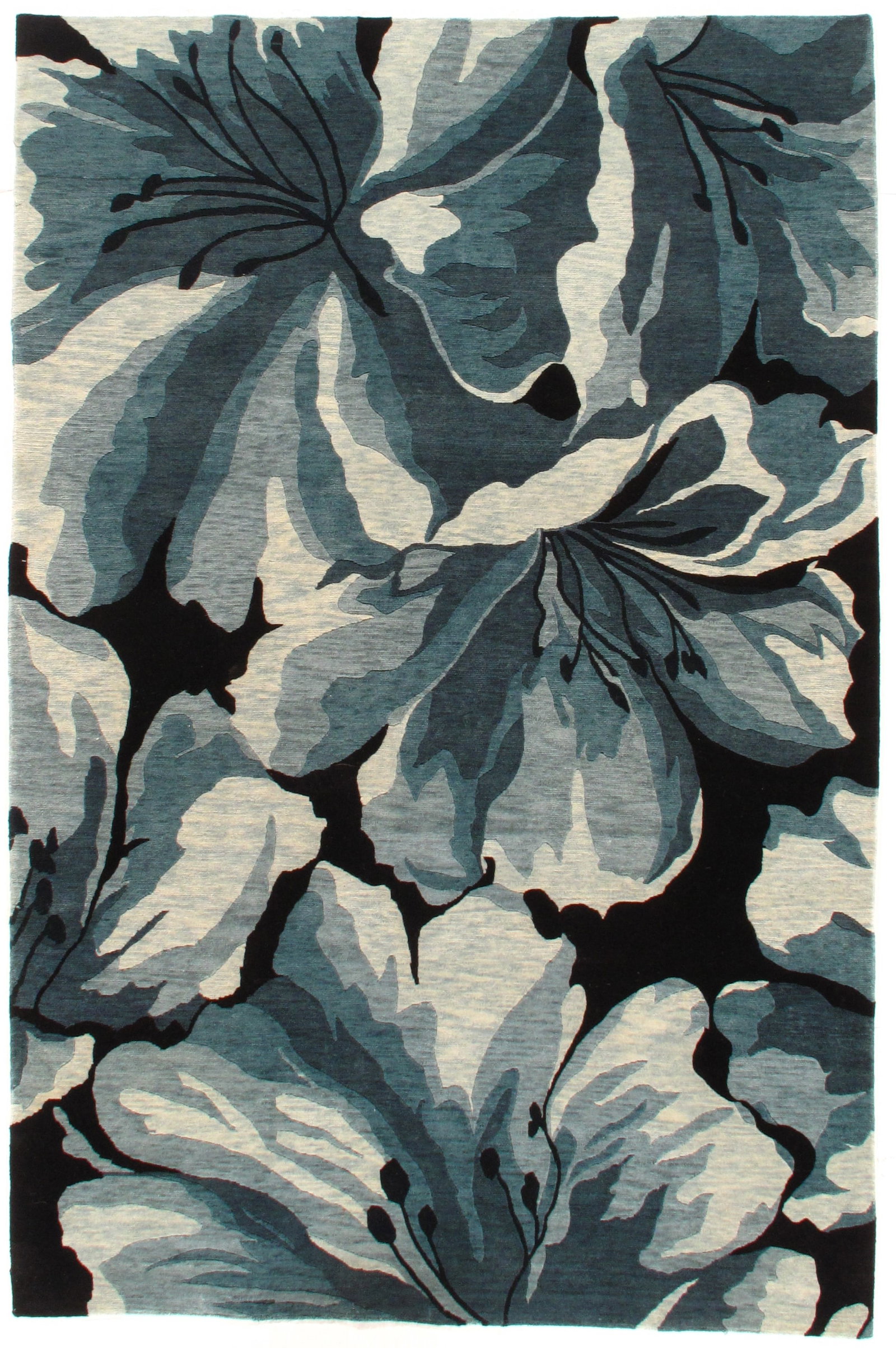 Contemporary Tibetan Rug 5' X 8': Contemporary Tibetan Rug 5' X 8' - New, Modern, Hand-Knotted, Wool on Cotton, 300 -D04121- 862.This item is part of our fine auction collection which includes many fine home accessories including