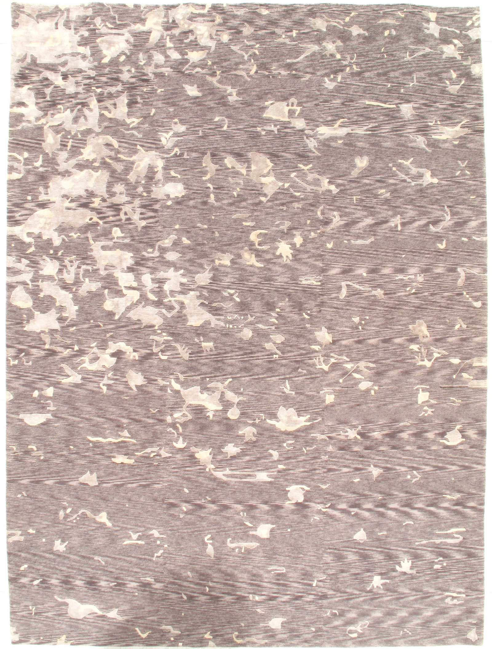 Gray Genuine Modern Nepal 8'6" X 11'6" (1 of 4)
