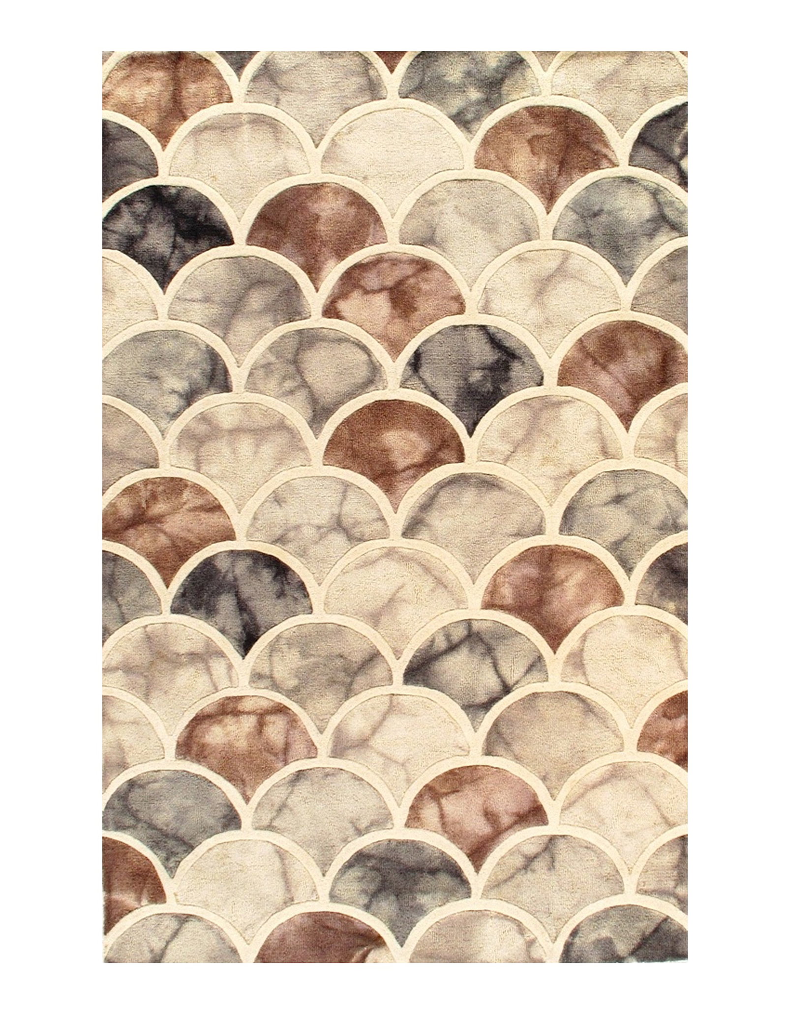 Brown Hand-Tufted 5' x 8': Brown Hand-Tufted 5' x 8' - New, Modern, Hand-Tufted, Wool, 300 -D09867- 862.This item is part of our fine auction collection which includes many fine home accessories including antique rugs, vintage 