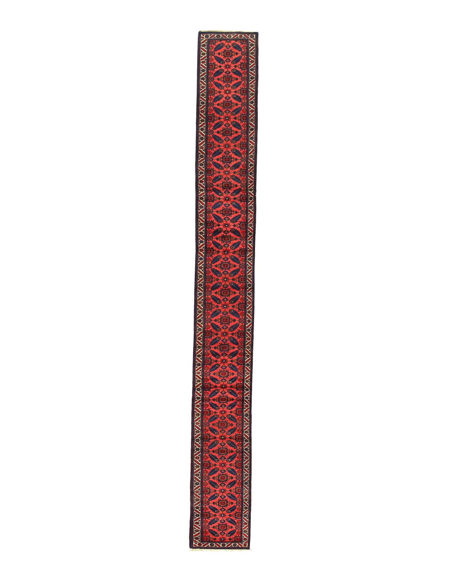 Fine Hand knotted Persian Lilian Runner 2'8'' X 25'6'' (1 of 10)