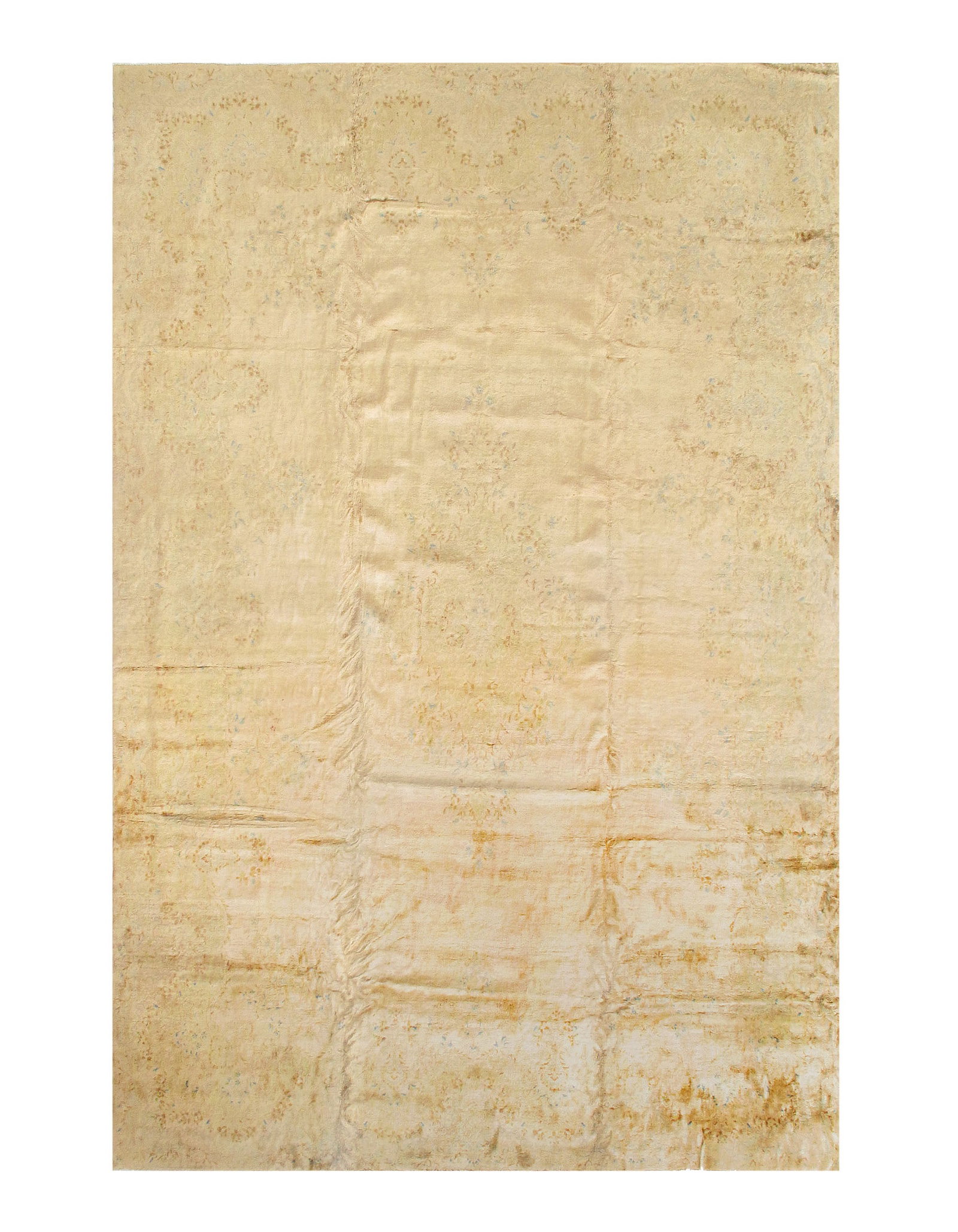 1930s Vintage Persian Kerman Hand-Knotted Rug - 11?6? ? 17?11?: 1930s Vintage Persian Kerman Hand-Knotted Rug - 11?6? ? 17?11? - Circa 1930s, kerman, Hand-Knotted, Lamb's Wool, 300 -D04299- 862.This item is part of our fine auction collection which includes many f