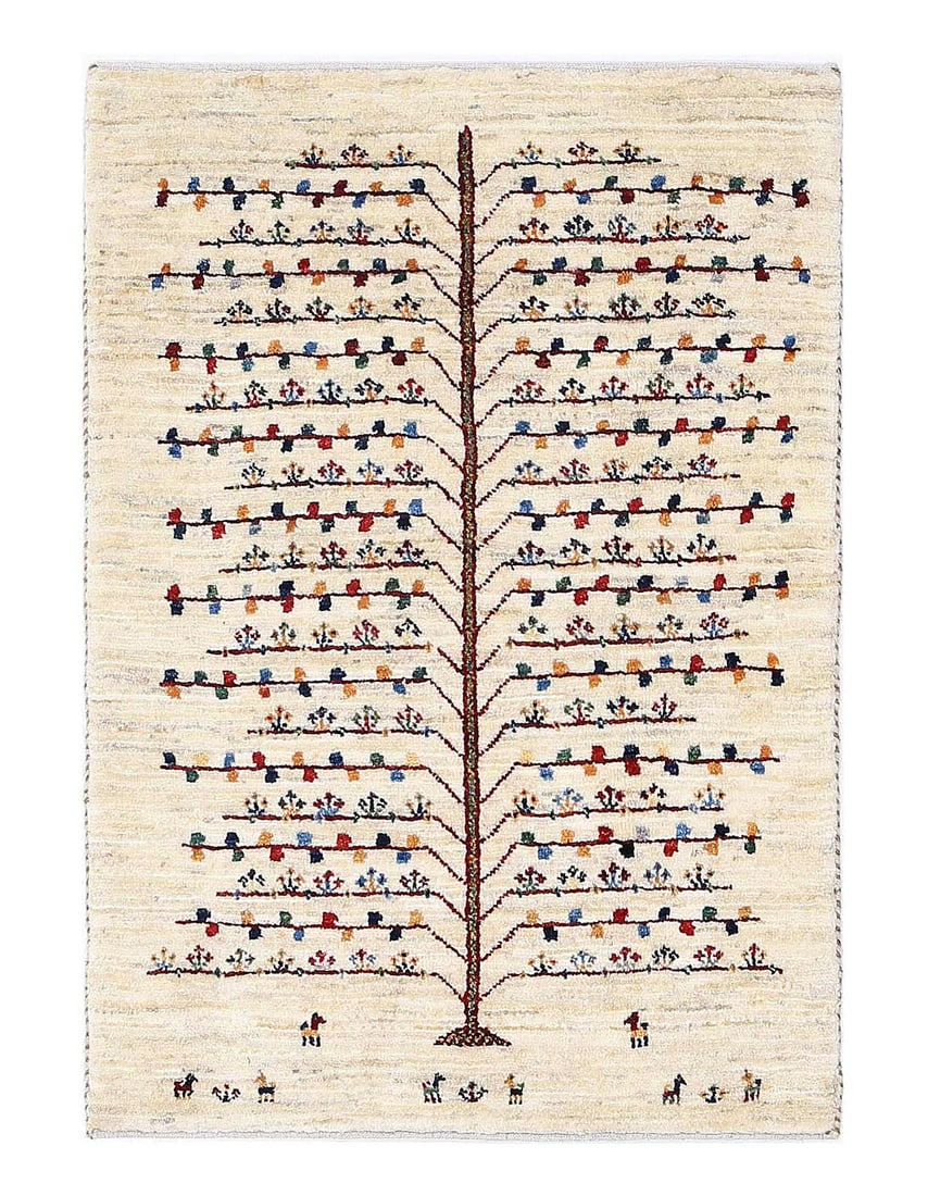 Persian hand knotted Gabbeh Loribaf 2'1"X 3': Persian hand knotted Gabbeh Loribaf 2'1"X 3' - NEW, Gabbeh, Hand-Knotted, Lamb's Wool, 300 -D13564- 862.This item is part of our fine auction collection which includes many fine home accessories inclu