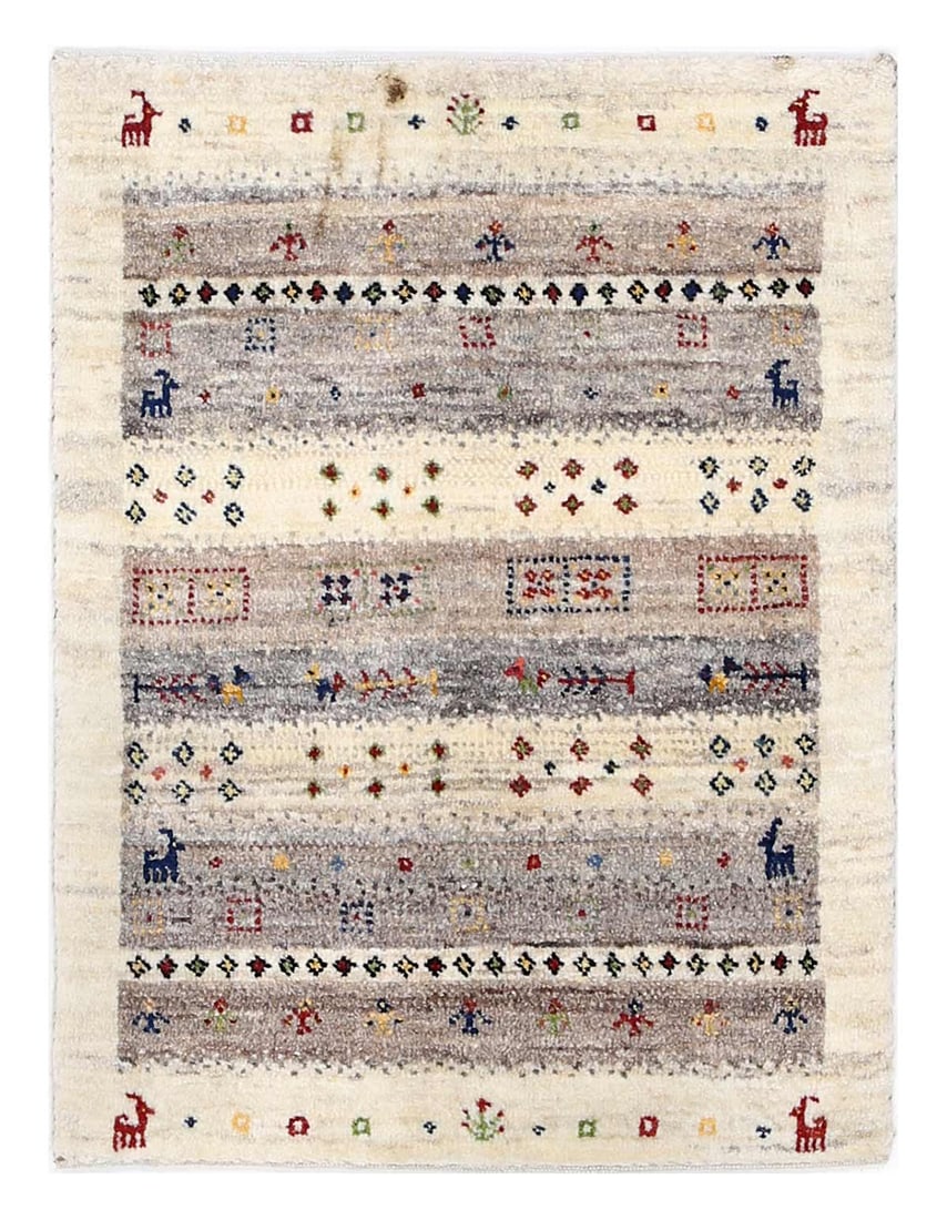 Fine Hand knotted Persain Gabbeh 2'X 2'5": Fine Hand knotted Persain Gabbeh 2'X 2'5" - NEW, Gabbeh, Hand-Knotted, Lamb's Wool, 300 -D13764- 862.This item is part of our fine auction collection which includes many fine home accessories includin