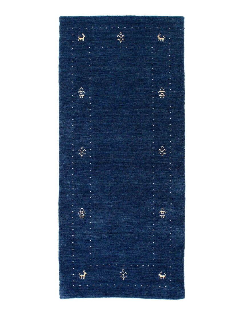 Fine Hand knotted Persian Gabbeh Design Runner 2'8'' X 6'2'' (1 of 3)