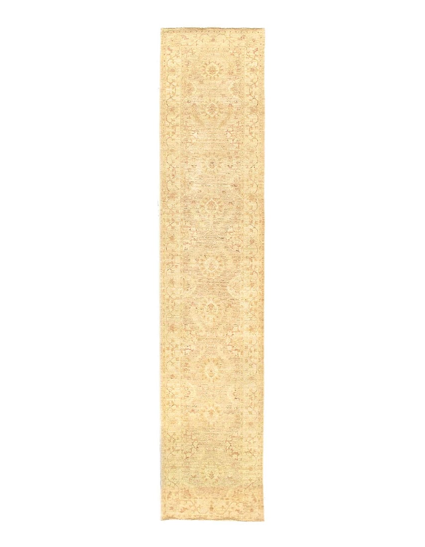 Ivory Fine Hand Knotted Farahan runner 2'7"X 13'3": Ivory Fine Hand Knotted Farahan runner 2'7"X 13'3" - NEW, Farahan, Hand-Knotted, Lamb's Wool, 300 -D04241- 862.This item is part of our fine auction collection which includes many fine home accessorie