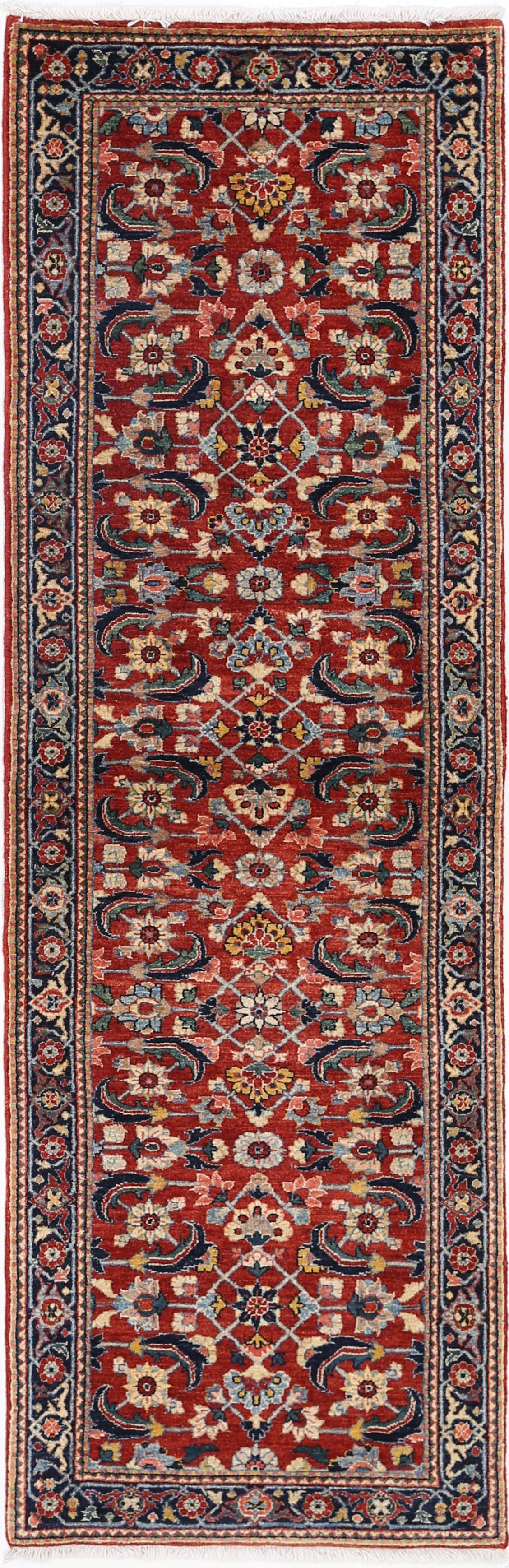 Fine Hand knotted Persian Bidjar runner 2'X 6'8": Fine Hand knotted Persian Bidjar runner 2'X 6'8" - NEW, Bidjar, Hand-Knotted, Lamb's Wool, 300 -D13537- 862.This item is part of our fine auction collection which includes many fine home accessories i