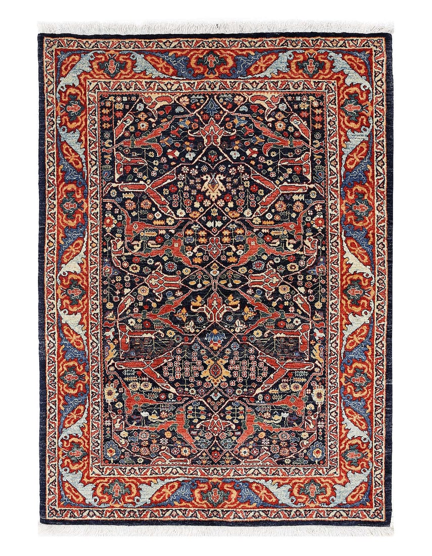 Persian fine Bidjar Hand-Knotted Rug 3'5"X 5' (1 of 4)