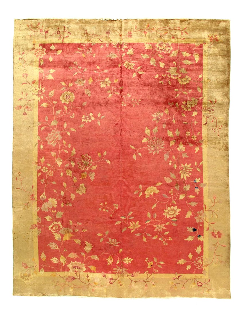 Chinese Fine Hand knotted Art Deco 8'11'' X 11'3'' (1 of 3)