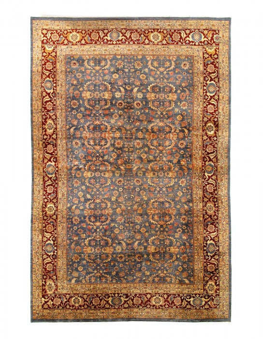 Fine Hand Knotted Agra rug 12' X 18'2'' (1 of 14)