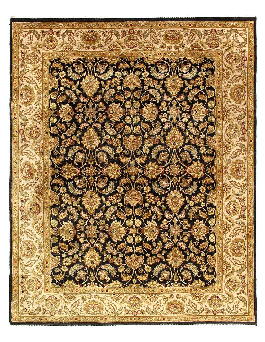 Fine Hand Knotted Indian Agra rug 8'1'' X 10'3'' (1 of 8)