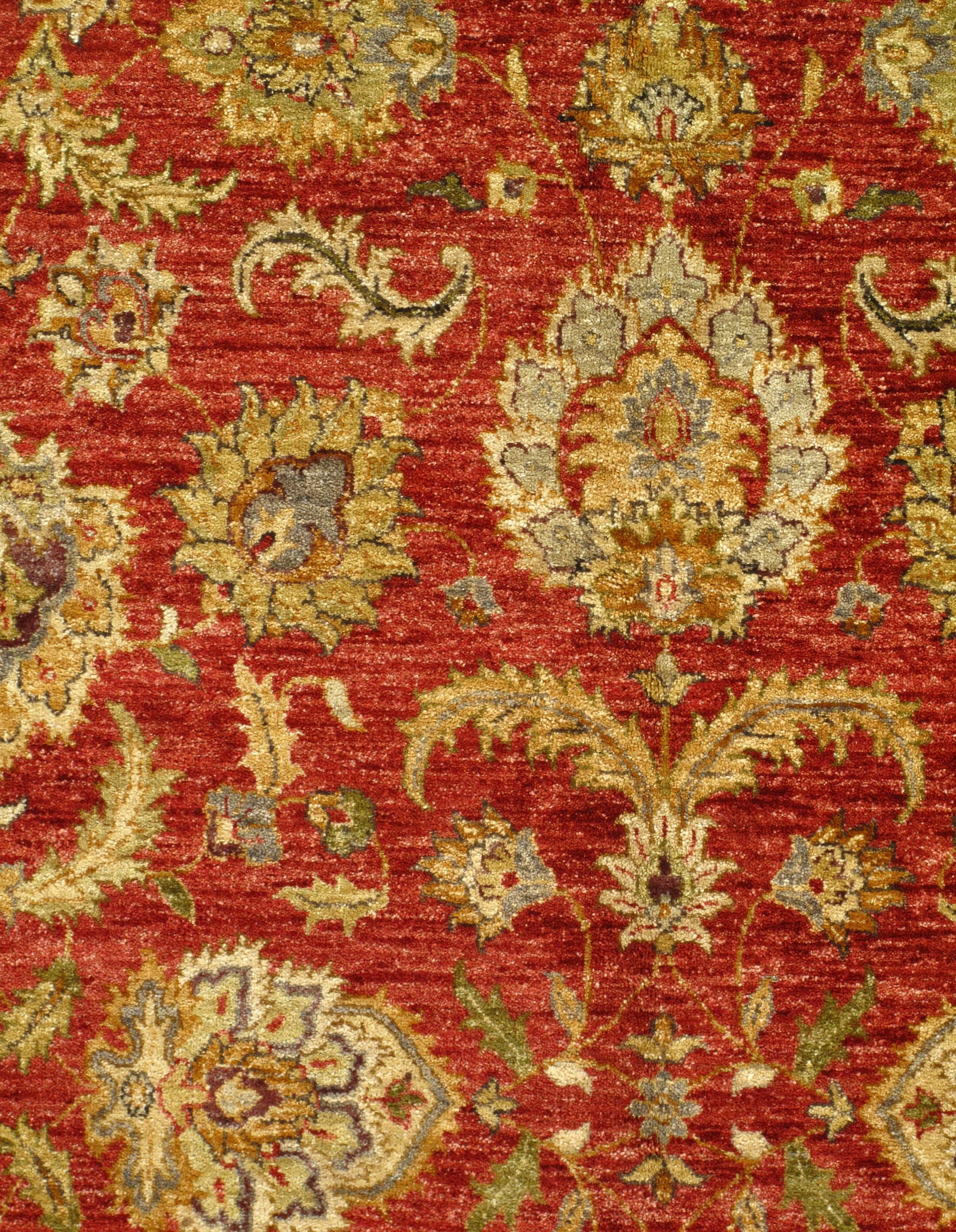 Rust Fine Agra Design 6' X 9' - 2