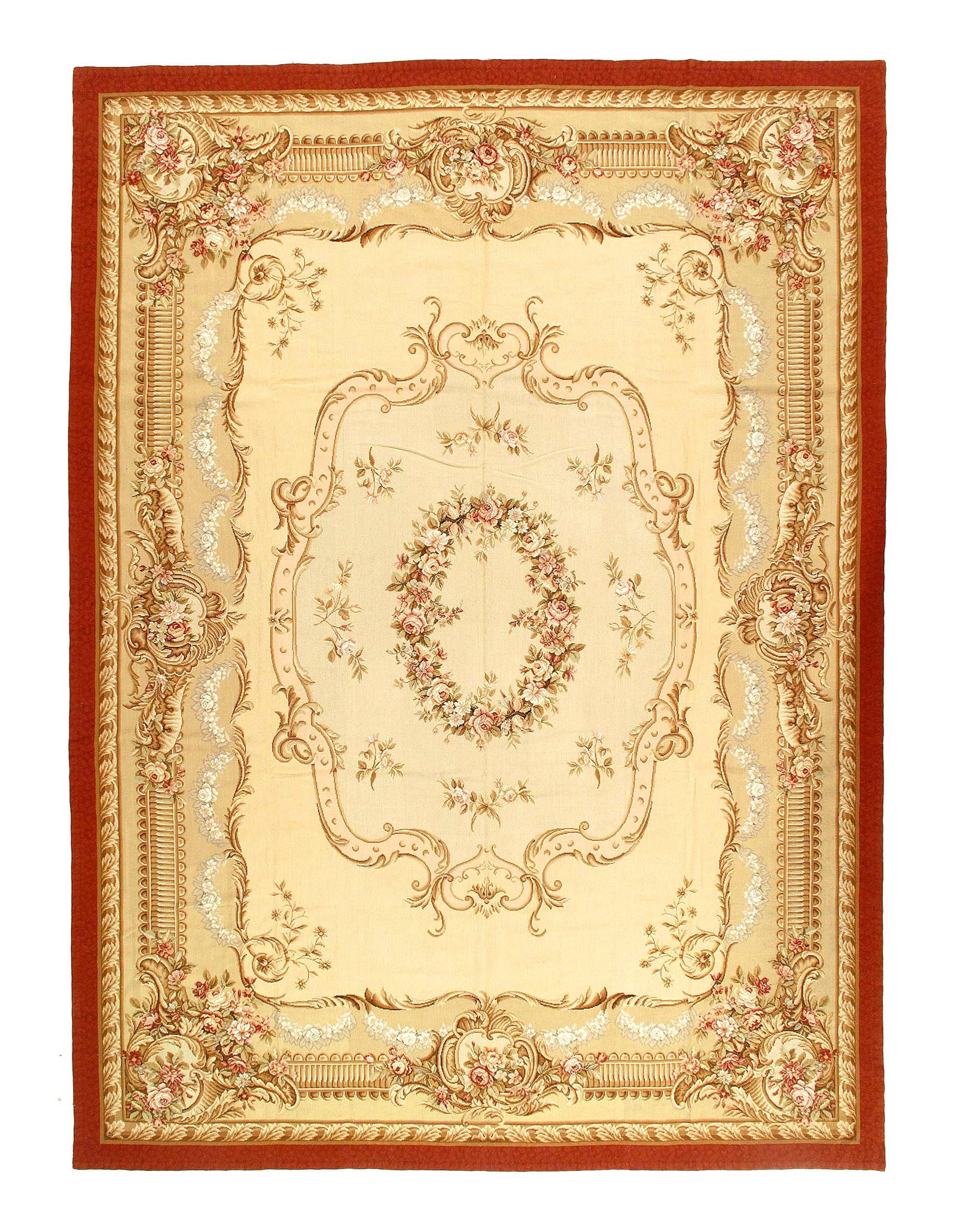 Beige Fine Hand Knotted Abusson Rug 8'11'' X 12'1'': Beige Fine Hand Knotted Abusson Rug 8'11'' X 12'1'' - , Abussan, Hand-Knotted, Flat Weave, 300 -50274- 862.This item is part of our fine auction collection which includes many fine home accessories in