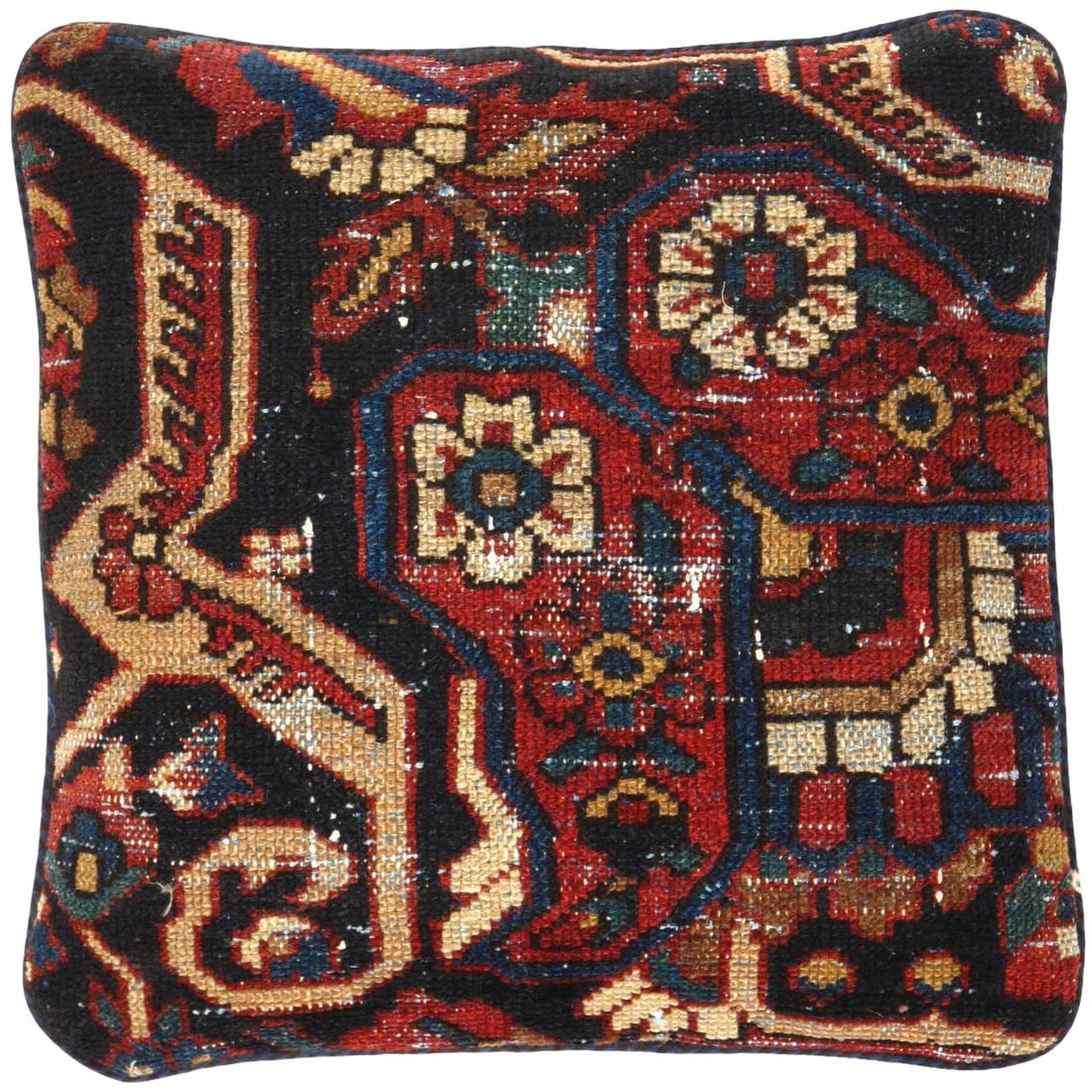 Pasargad Vintage Hand Knotted Farahan Rug Pillow 20": Pasargad Vintage Hand Knotted Farahan Rug Pillow 20" - N/A, Farahan, Hand-Woven, Lamb's Wool, 300 -K 213 A- 862.This item is part of our fine auction collection which includes many fine home accessori