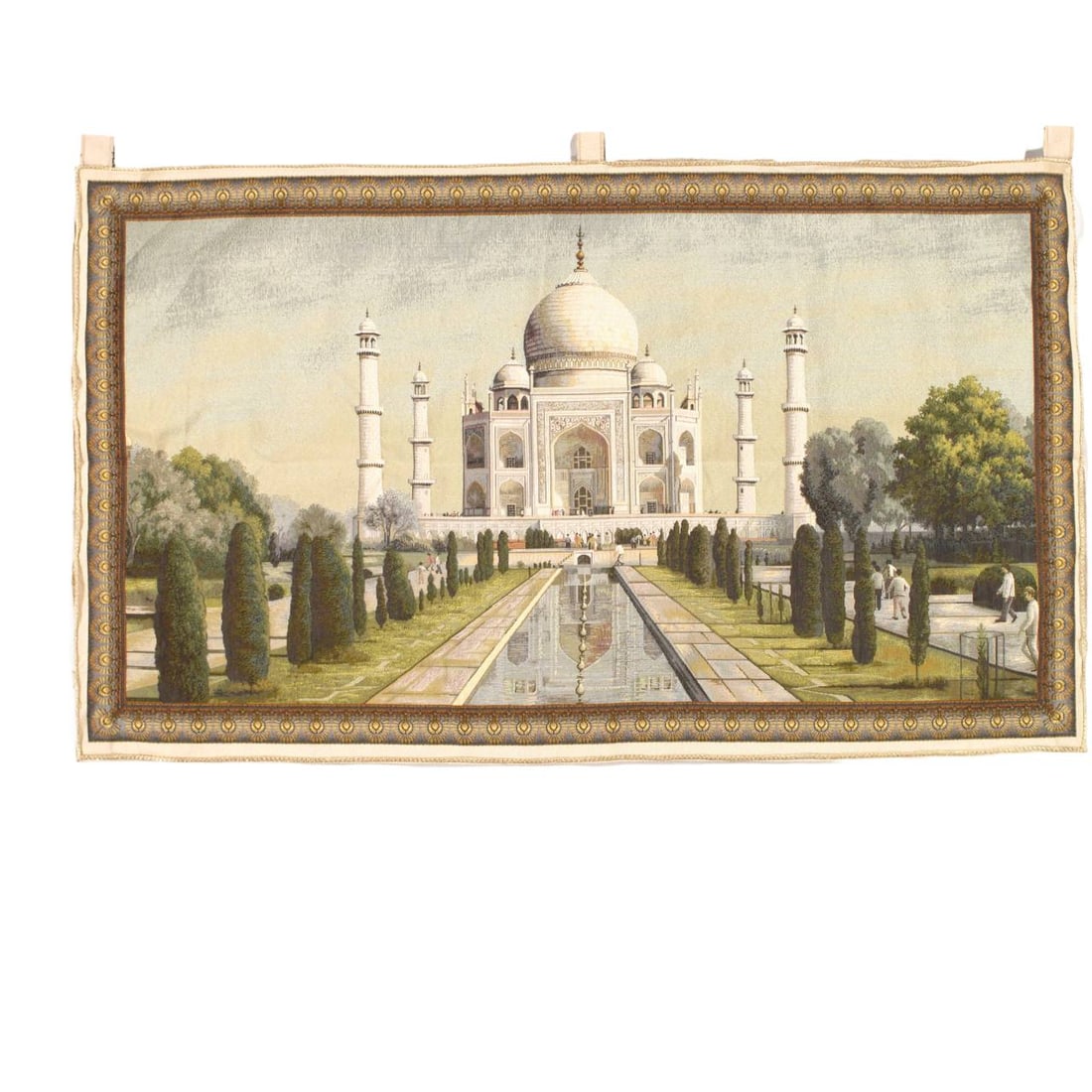 Flemish Wall Tapestry 2'4'' X 3'11'': Flemish Wall Tapestry 2'4'' X 3'11'' - New, French, Hand-Knotted, Cotton, 300 -D14558- 862.This item is part of our fine auction collection which includes many fine home accessories including antique 