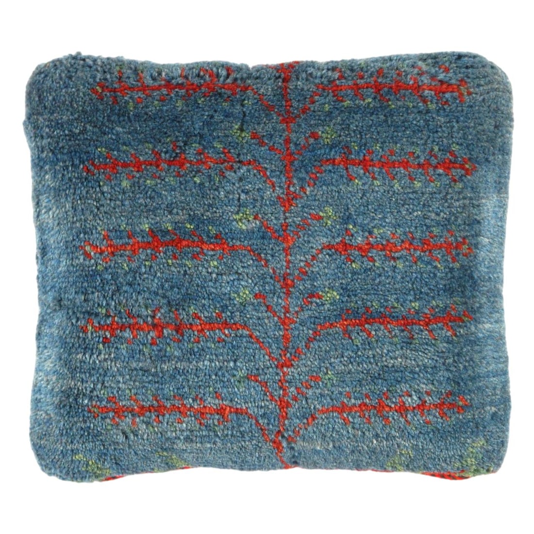 Fine Hand knotted Persian Gabbeh pillow 15'' X 15'': Fine Hand knotted Persian Gabbeh pillow 15'' X 15'' - New, Gabbeh, Handmade , Lamb's Wool, 300 -PG 372- 862.This item is part of our fine auction collection which includes many fine home accessories i