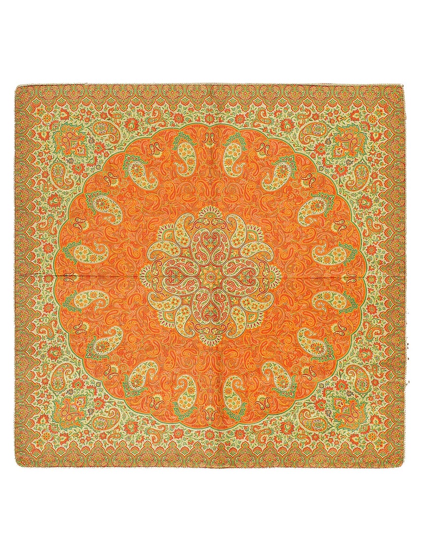 Termeh Traditional Wool & Silk Tablecloth 3'3"X 3'3" (1 of 3)