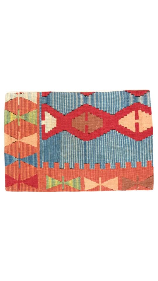 Vintage Hand Knotted Pillow k7 16" x 24" (1 of 2)