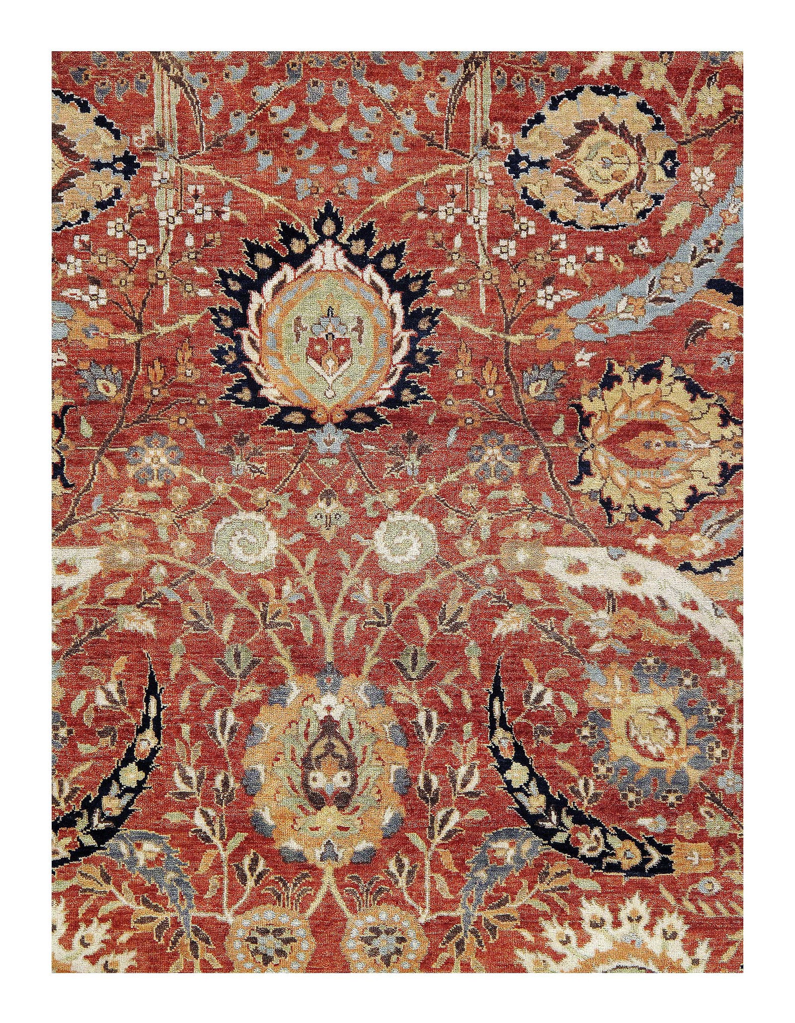 Rust Indian Serapi 8' X 10' - 2