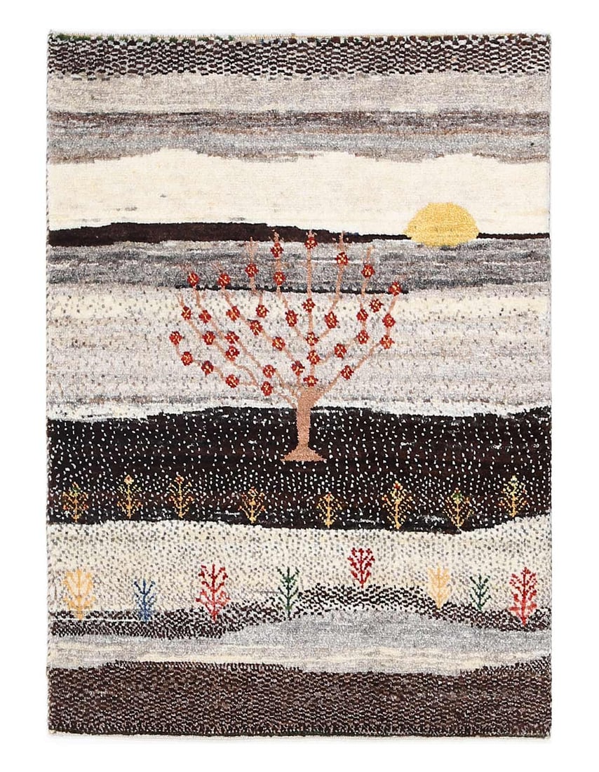 Fine Hand knotted Persian Gabbeh 2'1"X 3': Fine Hand knotted Persian Gabbeh 2'1"X 3' - NEW, Gabbeh, Hand-Knotted, Lamb's Wool, 300 -D13569- 862.This item is part of our fine auction collection which includes many fine home accessories includin