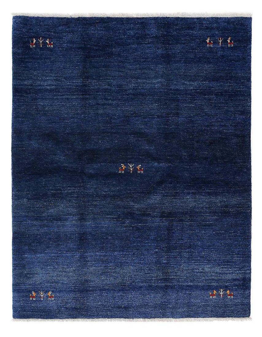 Fine Hand knotted Persian Gabbeh rug 5'1'' X 6'6'': Fine Hand knotted Persian Gabbeh rug 5'1'' X 6'6'' - New, Gabbeh, Hand-Knotted, Lamb's Wool, 300 -D13970- 862.This item is part of our fine auction collection which includes many fine home accessories